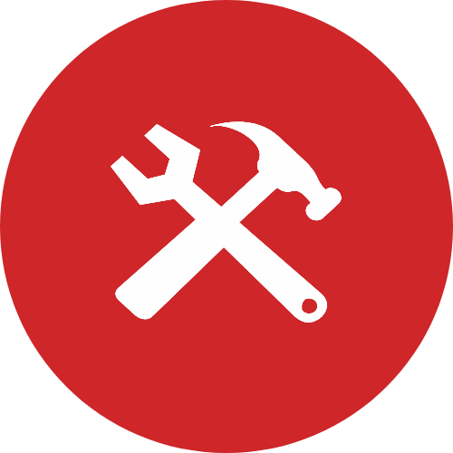 Construction crane icon representing a new construction home.